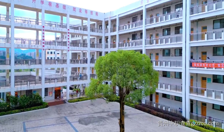 德江县中等职业学校航拍