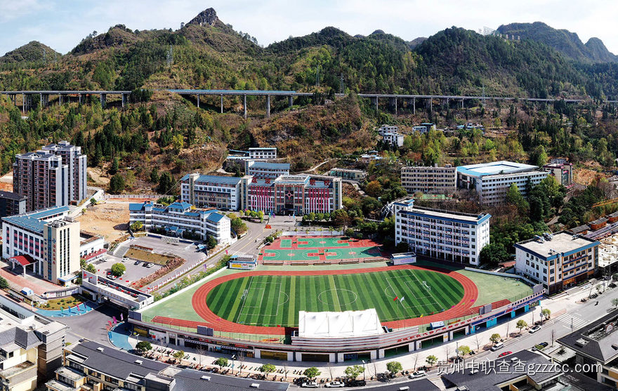 荔波县中等职业学校全景图