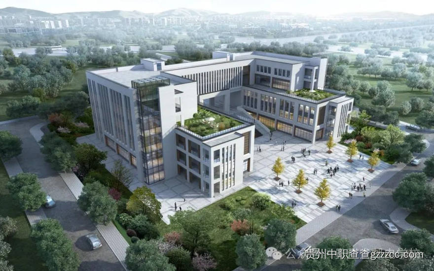 贵州省邮电学校新校区图书行政综合楼