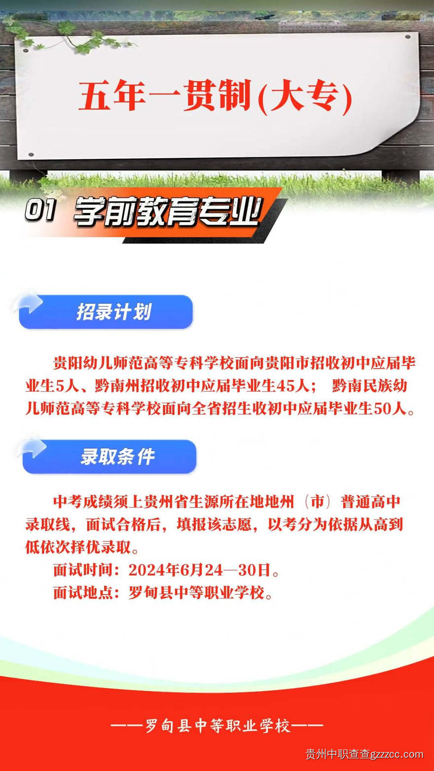 罗甸县中等职业学校五年一贯制招生简章-第3张 罗甸县中等职业学校五年一贯制招生简章-第3张