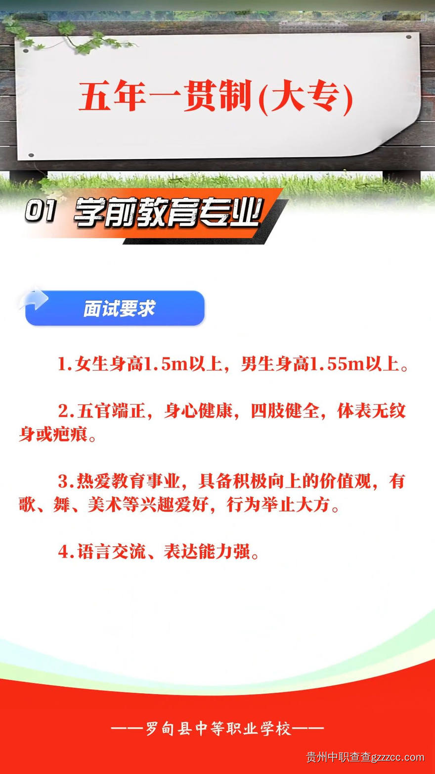罗甸县中等职业学校五年一贯制招生简章-第4张 罗甸县中等职业学校五年一贯制招生简章-第4张