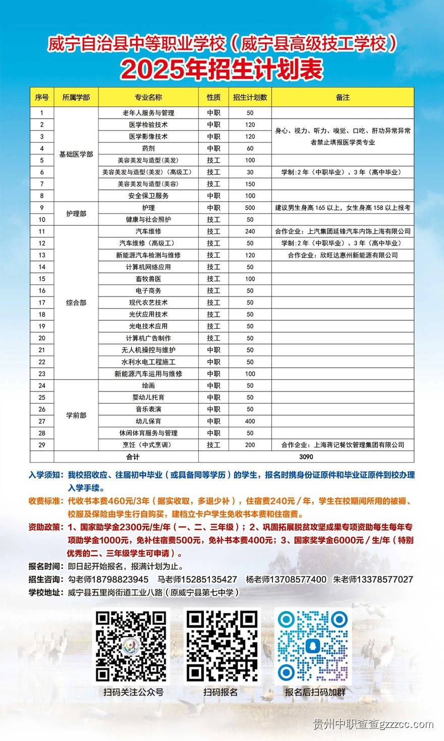 2025年威宁自治县中等职业学校招生简章-第12张 2025年威宁自治县中等职业学校招生简章-第12张
